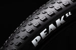 Goodyear Peak SL black bicycle tire showing tread pattern and sidewall branding