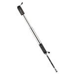Lezyne Pressure Drive S BK black and silver bicycle floor pump with flex hose