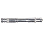 Dynaplug Racer Pro tubeless tire repair tool in polished silver with knurled grips