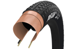 Goodyear Peak SL Race black mountain bike tire with cutaway showing internal construction