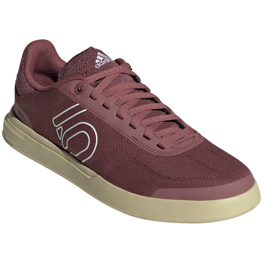 Five Ten Sleuth DLX Canvas women's sneaker in burgundy with beige sole