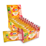 SaltStick OMG Orange Mango Guava Energy Gummies single packet and display box set