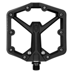 Crank Brothers Stamp 1 Large platform bike pedal in black with aluminum pins