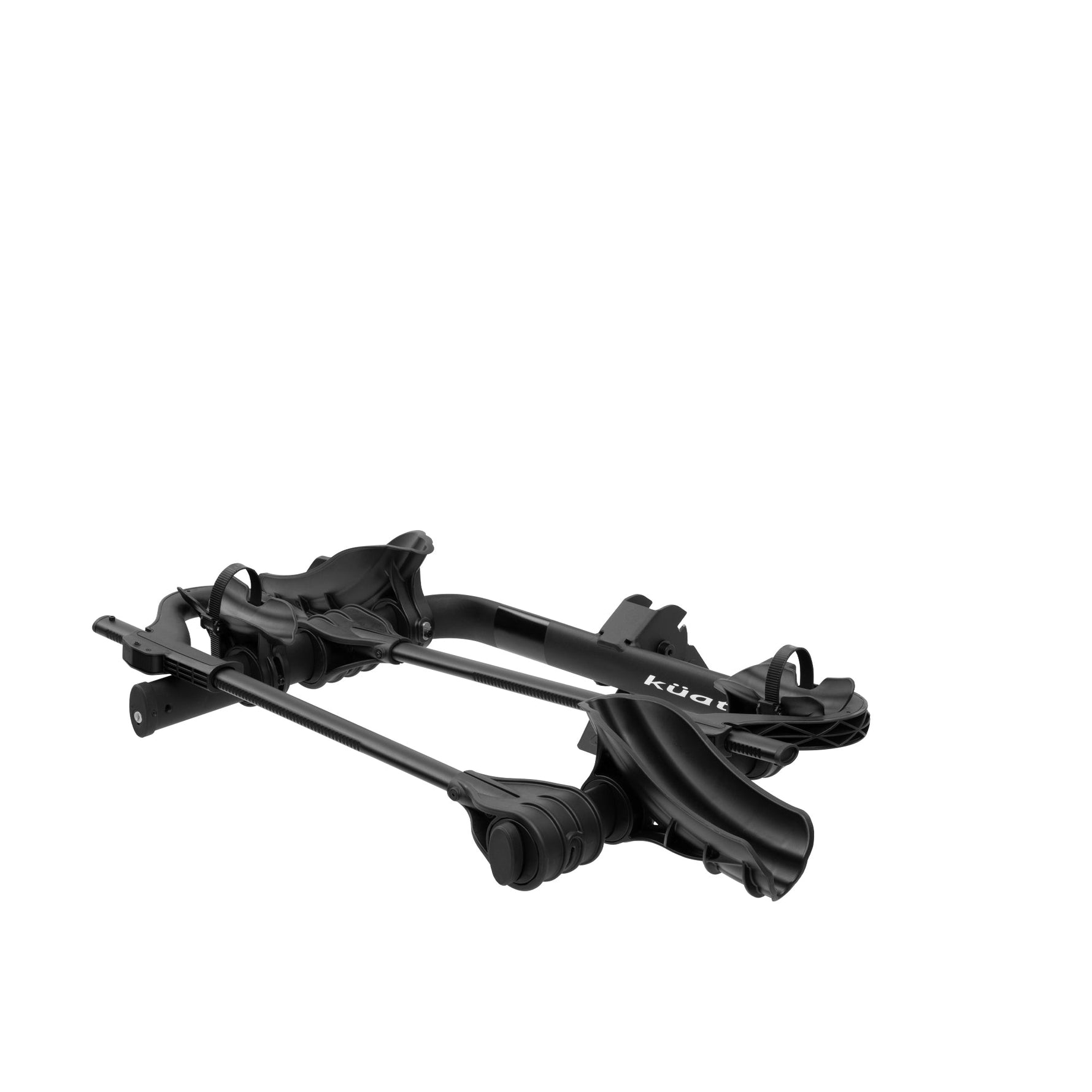 Kuat Transfer V2 black bike hitch rack on clean white background