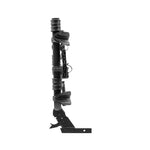 Kuat Transfer V2 black 3-bike hitch mount rack on white background