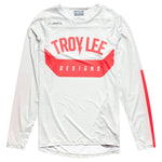 Troy Lee Designs Skyline Air long sleeve mountain bike jersey in Aircore Cement gray colorway