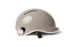 Thousand Heritage 2.0 bike helmet in dove grey with white chin strap