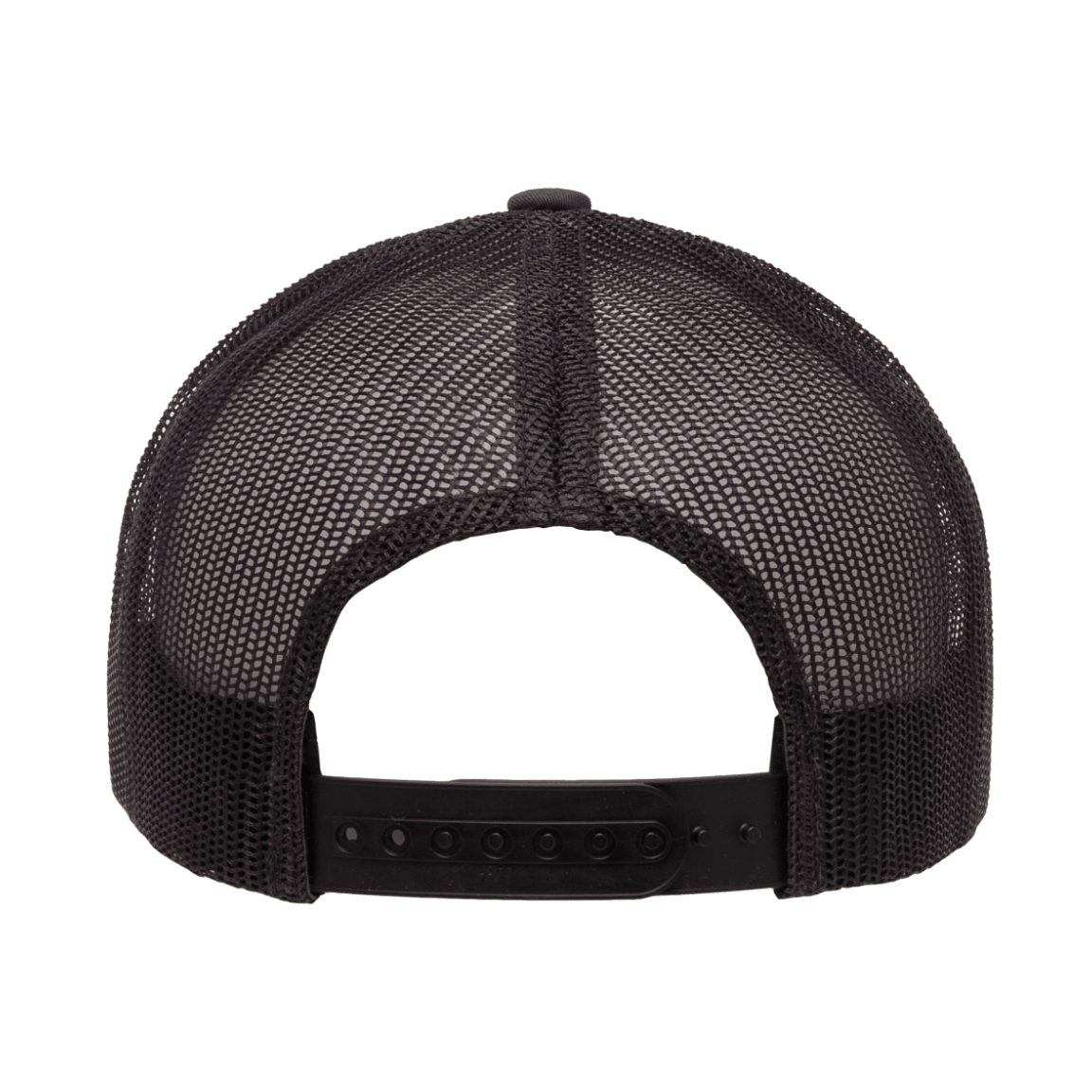 VZLA Classic 3D Trucker Hat Charcoal/Black