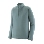 Patagonia Capilene Lightweight Zip-Neck in Blue Sage color on white background