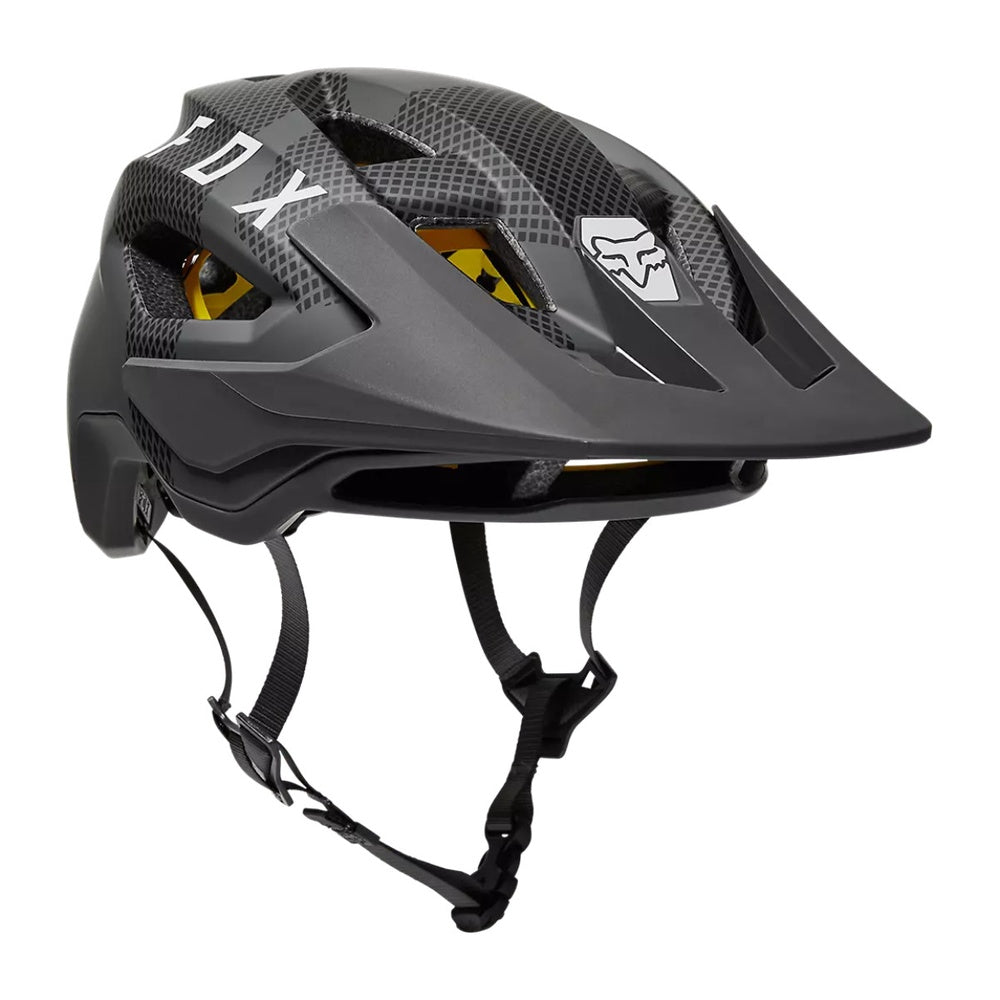 Fox Racing Speedframe Camo Helmet - Grey Camo