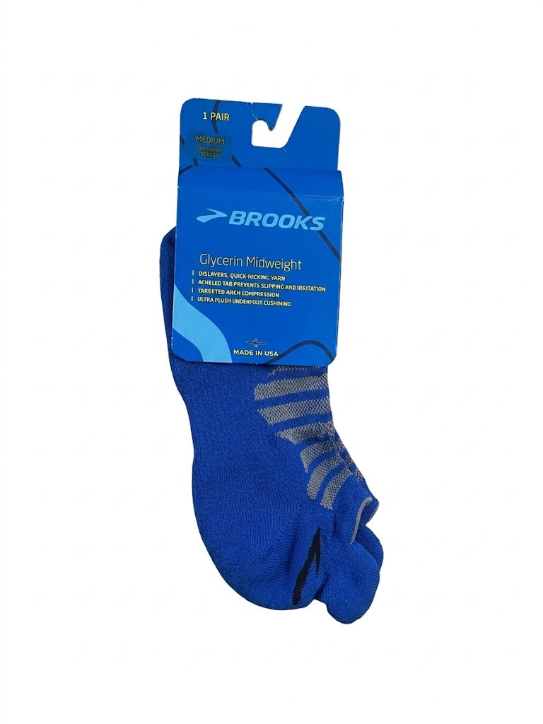 Brooks Glycerin Midweight Unisex Socks