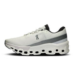 On Cloudmonster 2 men's running shoe in frost and rock colorway