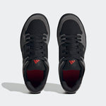 Five Ten Freerider MTB shoes in black and grey colorway on white background