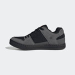 Five Ten Freerider MTB shoes in black and grey colorway on white background