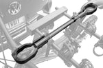 Thule 982XT Frame Adapter mounted between bike frames on a hitch-mounted bike rack