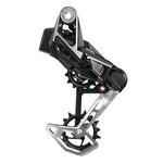 SRAM XX T-Type Eagle AXS 12-speed rear derailleur in black and silver finish