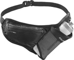 Salomon Active Belt 3D Bottle in black with mesh water bottle holder