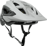 Fox Racing Speedframe Pro mountain bike helmet in white and gray with MIPS technology