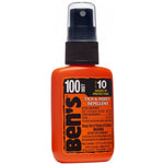 Ben's 100 DEET Tick and Insect Repellent 1.25 oz orange pump spray bottle