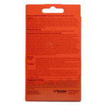 Back panel of Ben's 30% DEET Tick and Insect Repellent Wipes showing precautionary statements and directions