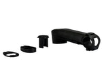BMC ICS2 80mm black bicycle stem with spacers and components on white background