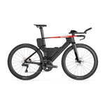 BMC Speedmachine 01 THREE time trial bike in carbon black with red stripe