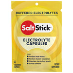 SaltStick Buffered Electrolyte Capsules 4-count vegetarian capsules yellow packet dietary supplement