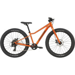 Cannondale Kids Trail Plus mountain bike in Fire Orange with Kenda fat tires