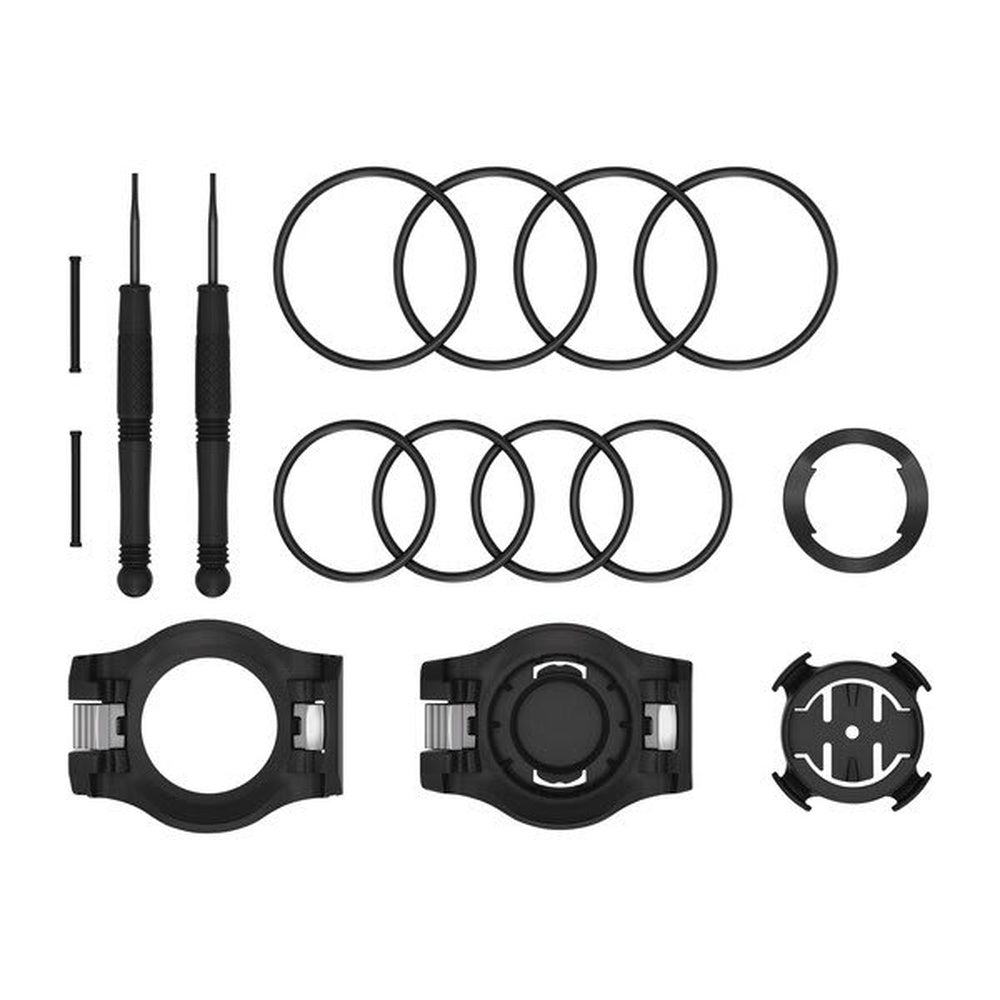 Garmin Forerunner 935 Quick Release Kit components including bands, rings, and tools on white background