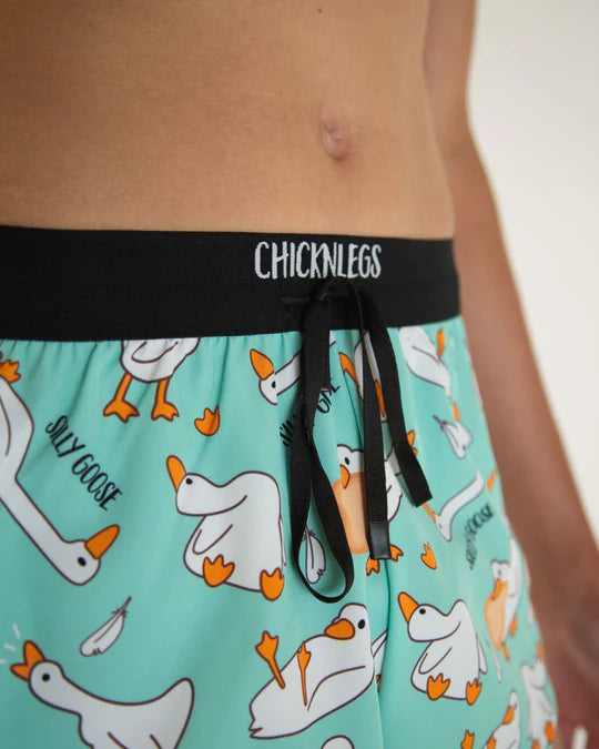 Chicknlegs Men's Silly Goose 2" DS Split Shorts - M