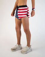 Chicknlegs Men's USA 2" Split Shorts - L