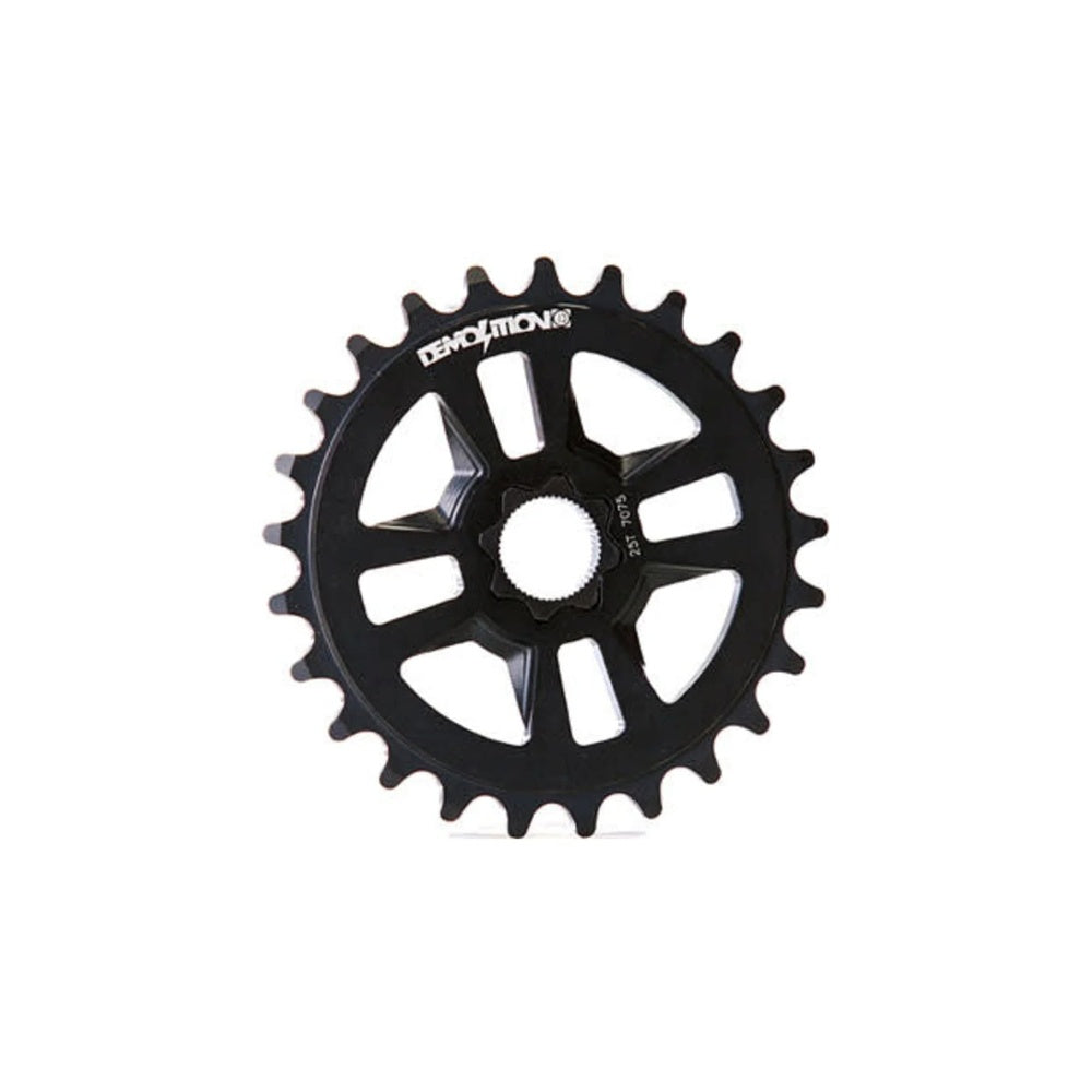 DEMOLITION M5 BMX CHAINRING SPROCKET 25T 25 TOOTH BLACK