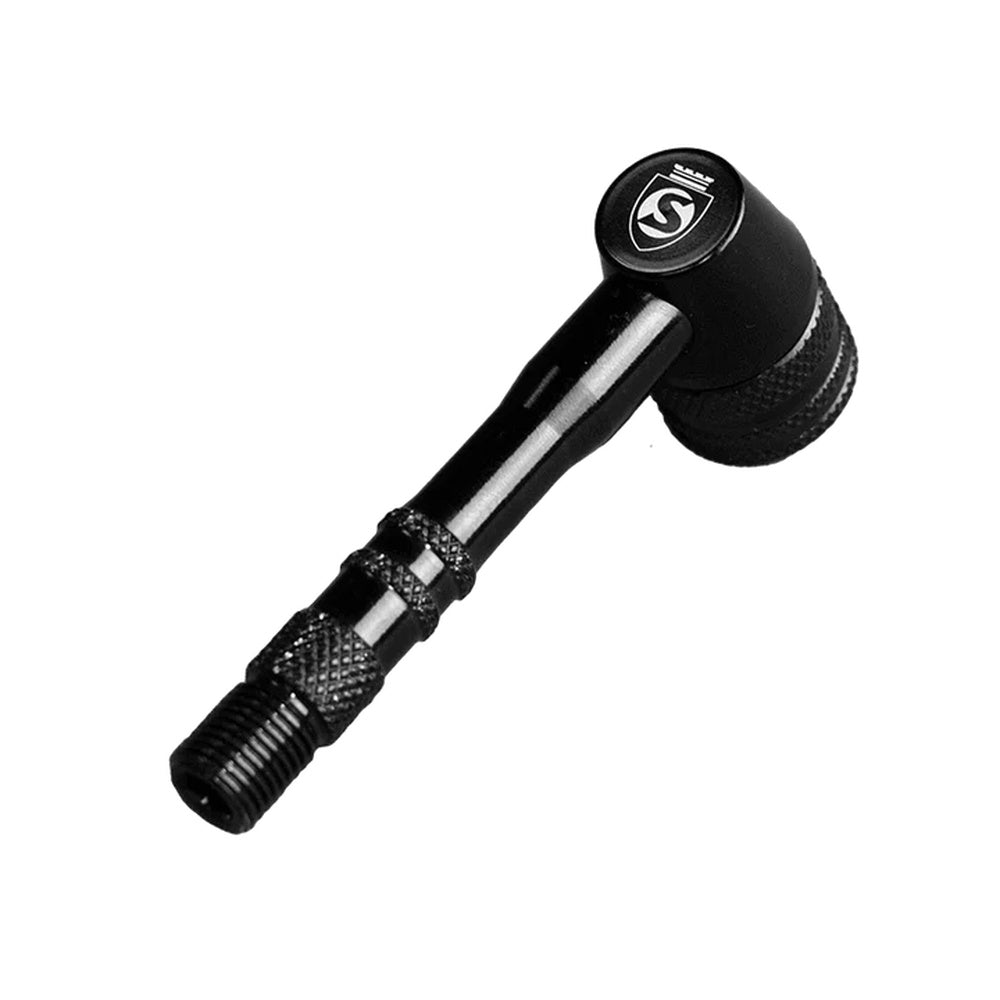 Problem Solvers 90 Degree Presta Valve Inflator for disc wheels