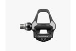 Shimano Dura-Ace PD-R9300 SPD-SL road pedal single unit top view, black with gray accents