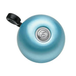 Electra bicycle bell in metallic blue finish with black thumb lever