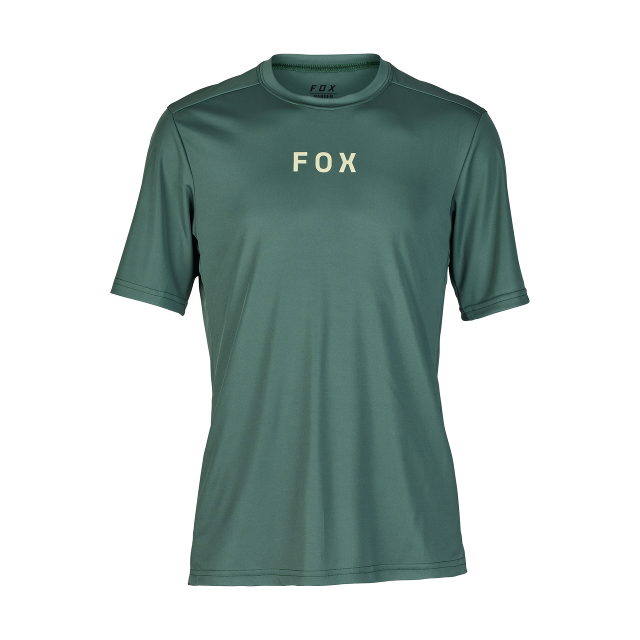Fox Racing Men's Ranger SS Moth Jersey in black with white FOX logo