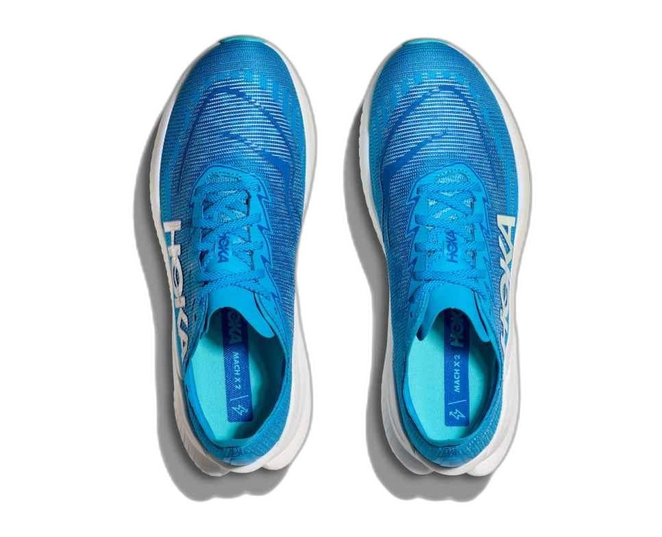 M MACH X 2 MEN'S BLACK / ELECTRIC AQUA 10D