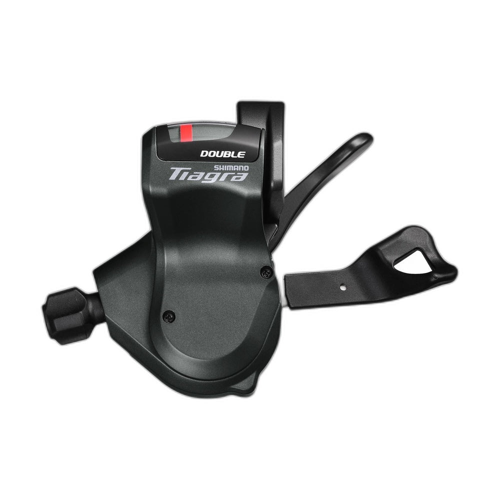 Shimano SHIFT LEVER, SL-4700, TIAGRA, FOR FLAT HANDLEBAR ROAD, LEFT 2-SPEED RAPIDFIRE PLUS, OPTICAL GEAR DISPLAY