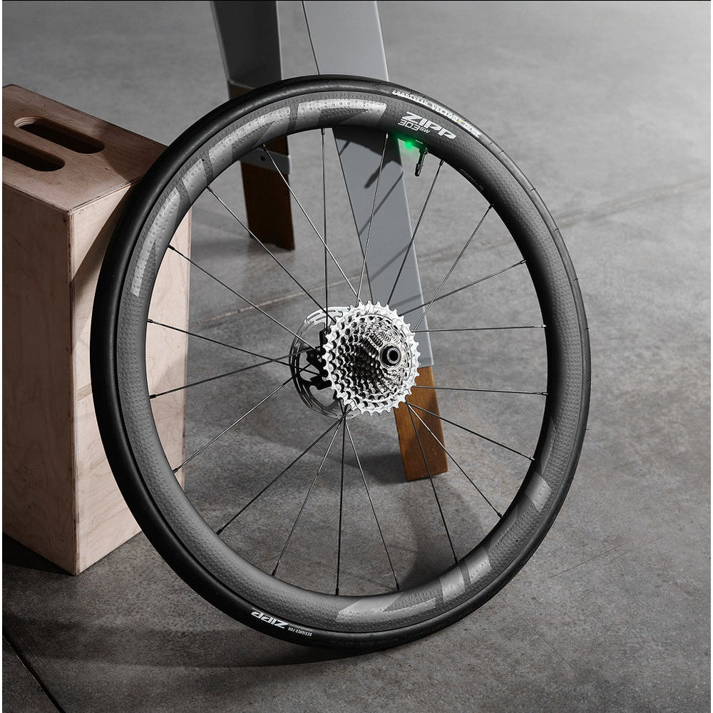Sram AM 303 SW Carbon Tubeless Disc Brake Center Locking 700c Rear 20Spokes XDR 12x142mm Standard Graphic A1 - wheel sensor included