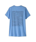 W's Cap Cool Daily Graphic Shirt Applied Imagination: Rinsed Green X-Dye M