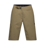 Fox Racing Men's Ranger Short in olive green with adjustable belt and logo
