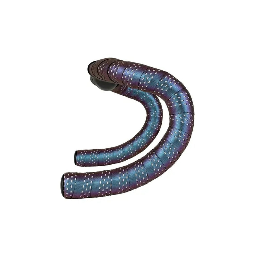 Hi Line Lux bar tape in cosmic purple blue gradient with white speckled design