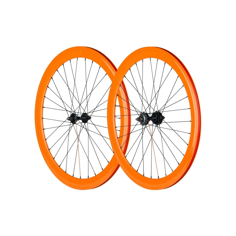 PUREFIX ORANGE FRONT WHEEL