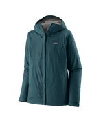 Patagonia Men's Torrentshell 3L Jacket in Nouveau Green with hood up