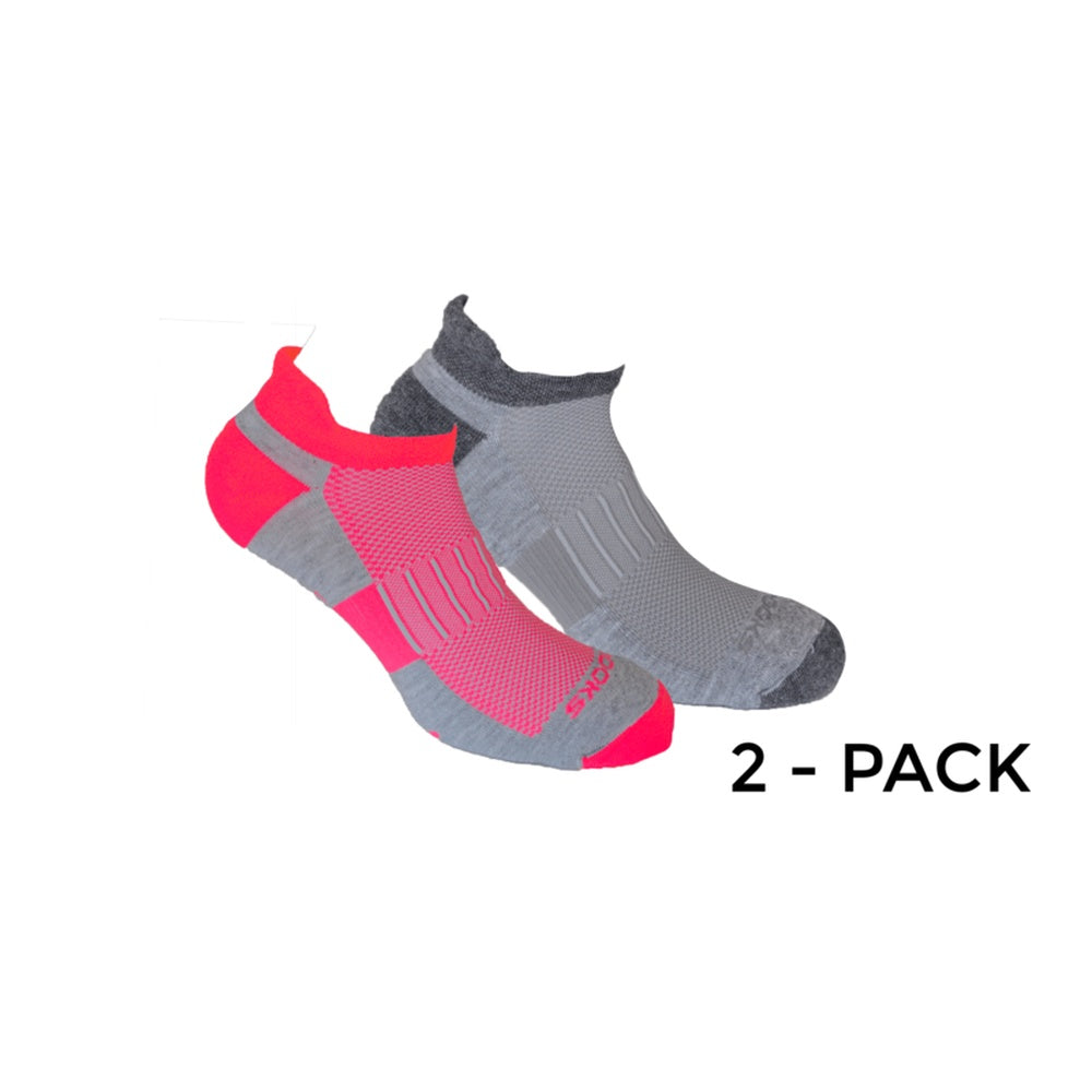 Brooks Ghost Midweight 2 Pack Socks