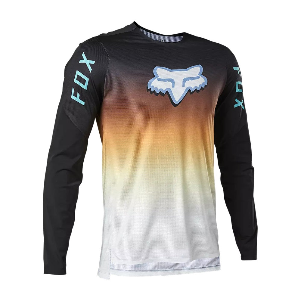 Fox Racing Standard Flexair RS Long Sleeve Mountain Biking Jersey Men's - Burnt Orange