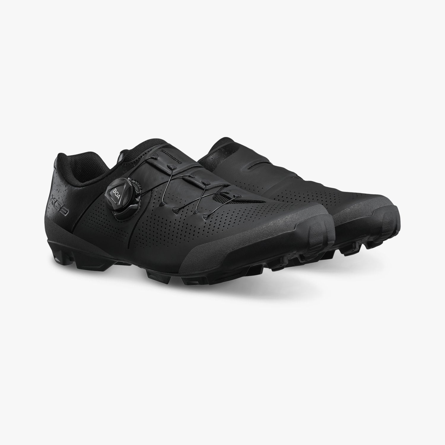 Shimano SH-XC302 black mountain bike cycling shoes with BOA closure system