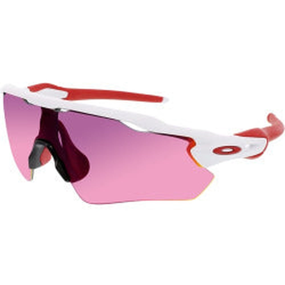Oakley Radar  EV Path Prizm Road Lenses,  Polished White Frame