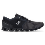On Cloud X Running Shoes Men's - Black/Asphalt - Black/Asphalt