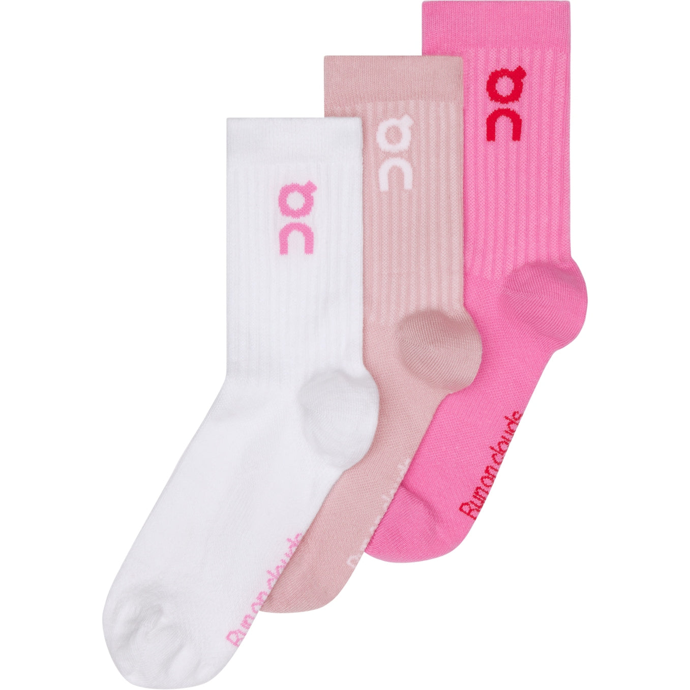 On  Logo Sock High 3P U